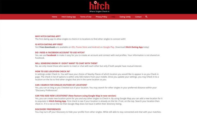 Hitch Review: Was Sie wissen müssen, bevor Sie sich anmelden
